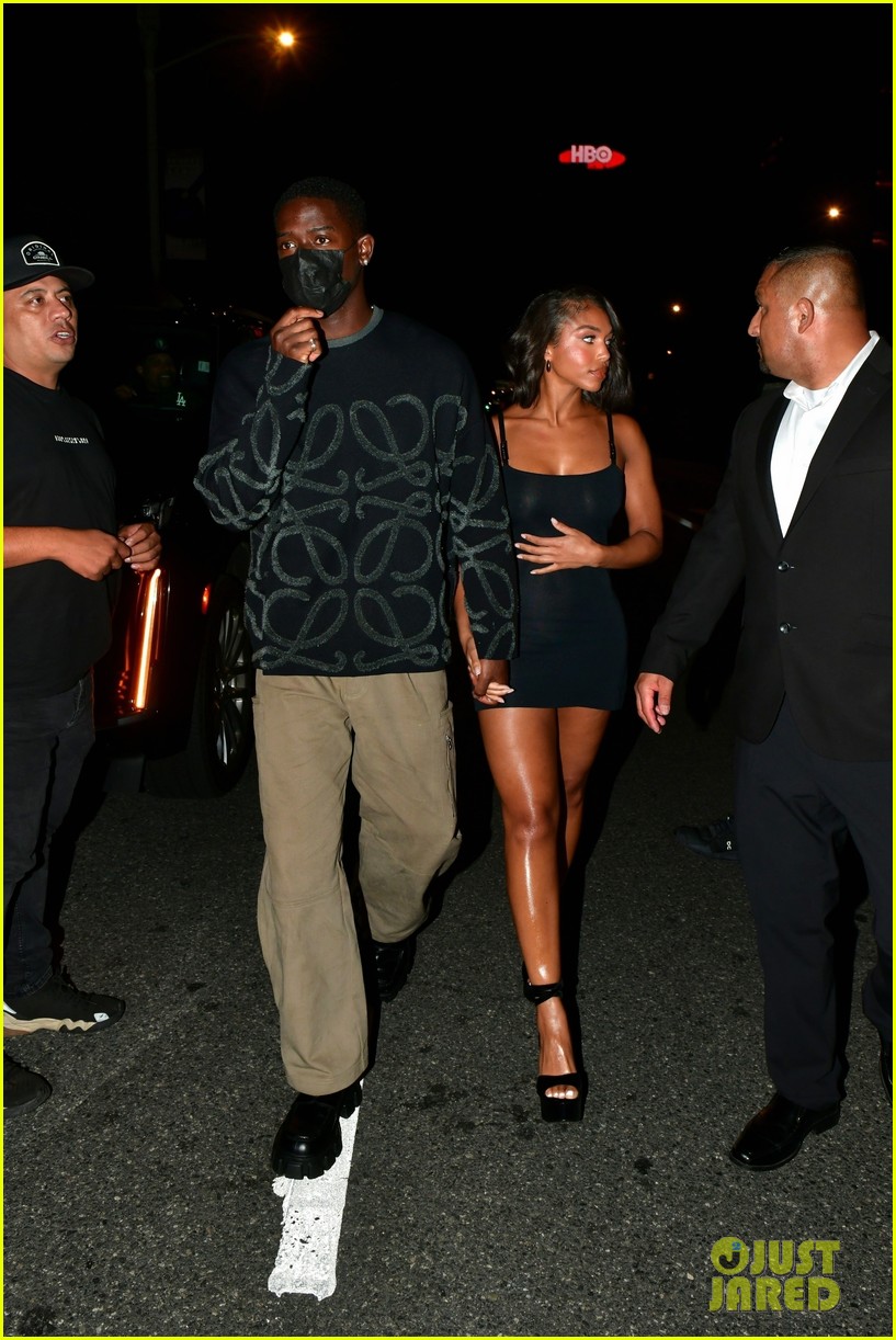 Lori Harvey & Boyfriend Damson Idris Hold Hands Leaving Drake's After-Party in WeHo