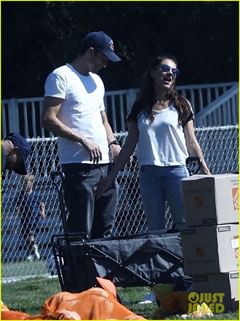 Mila Kunis & Ashton Kutcher Attend Son's Soccer Practice Amid Fallout for Writing Letters Supporting Danny Masterson in Rape Sentencing