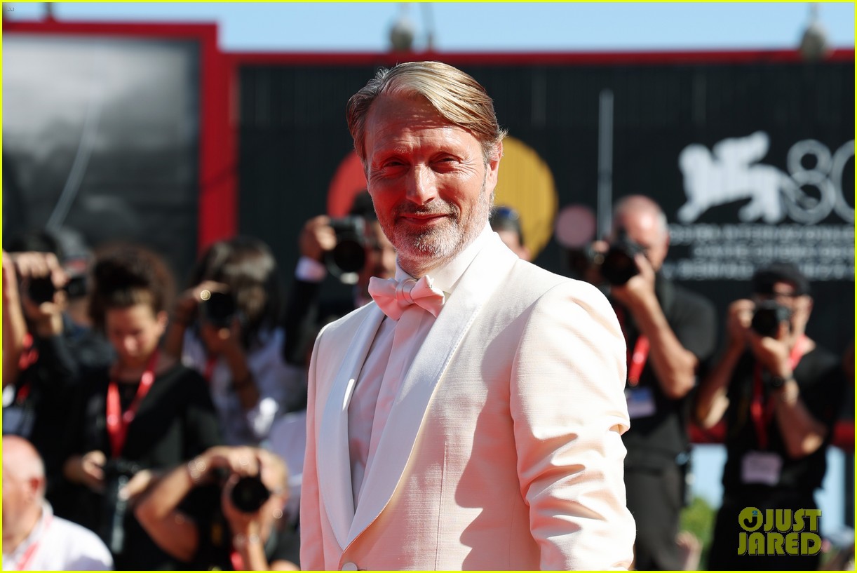 Mads Mikkelsen Brings Handsome Lookalike Son Carl Jacobsen Mikkelsen to Venice Film Festival 2023