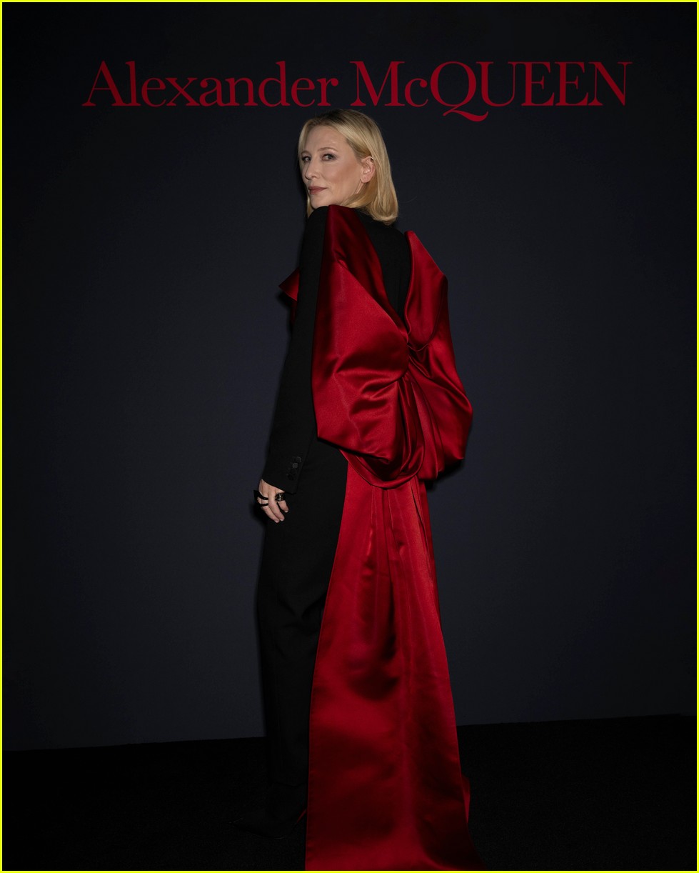 Cate Blanchett, Elle Fanning, Yara Shahidi, & More Bring Star Power to Alexander McQueen's Paris Show