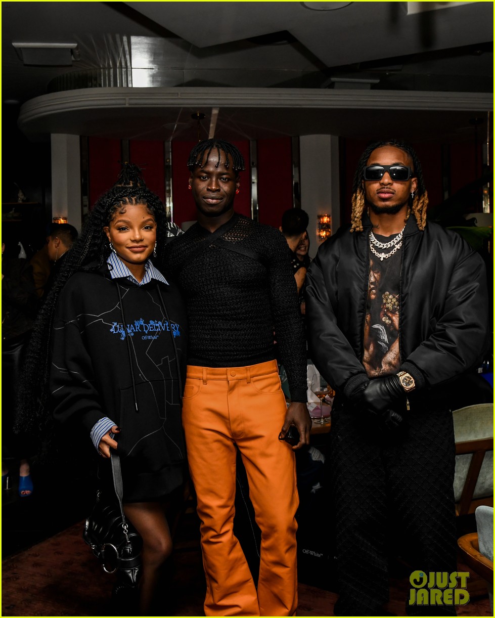 Halsey & Boyfriend Avan Jogia Couple Up for Off-White Dinner Party in L.A.