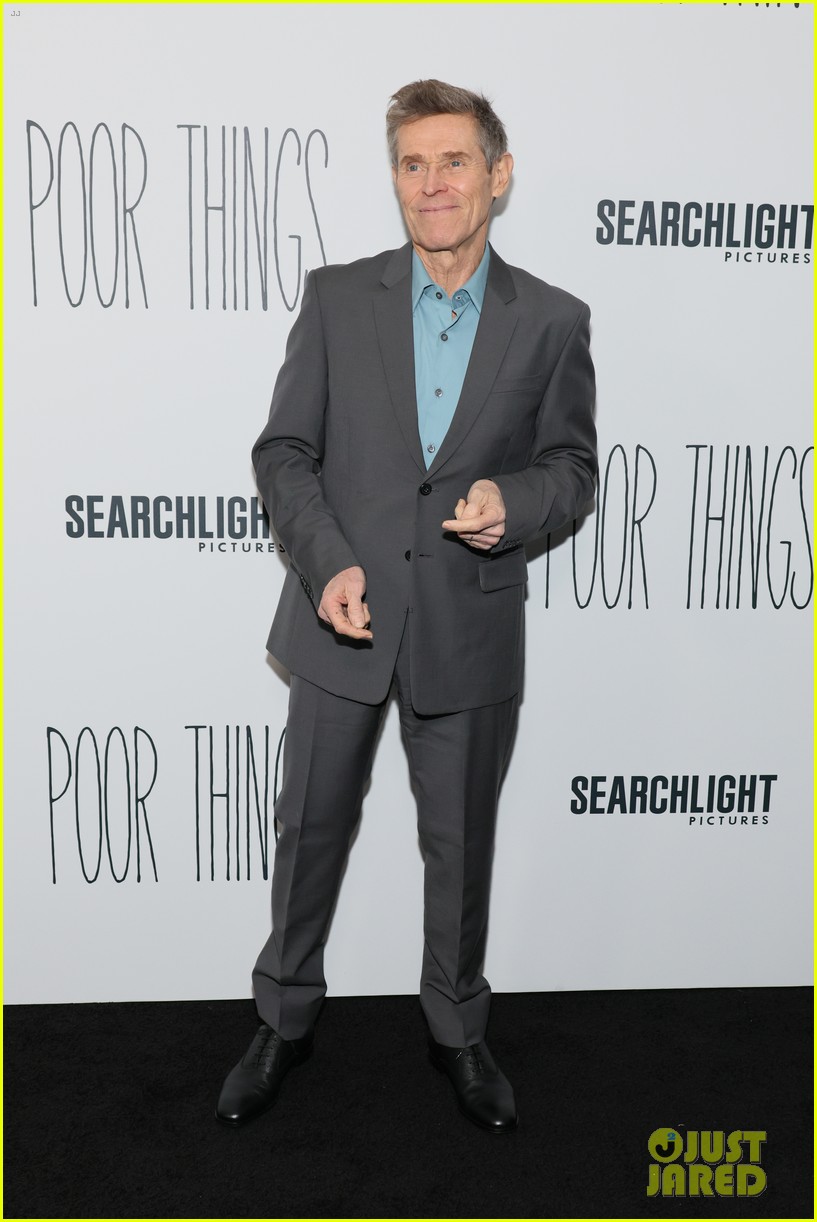 Emma Stone Celebrates 'Poor Things' NYC Premiere With Mark Ruffalo, Margaret Qualley & More Costars