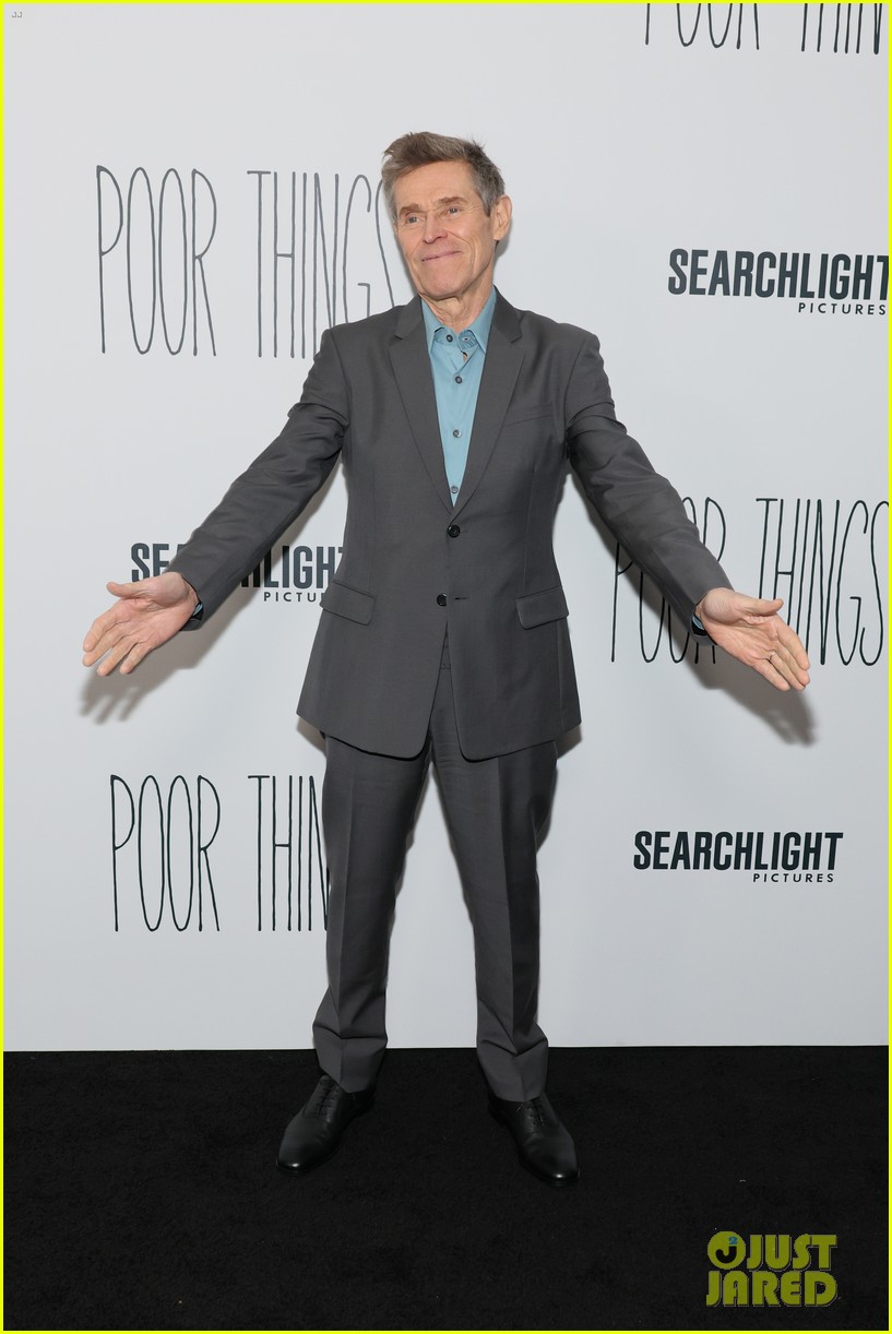 Emma Stone Celebrates 'Poor Things' NYC Premiere With Mark Ruffalo, Margaret Qualley & More Costars