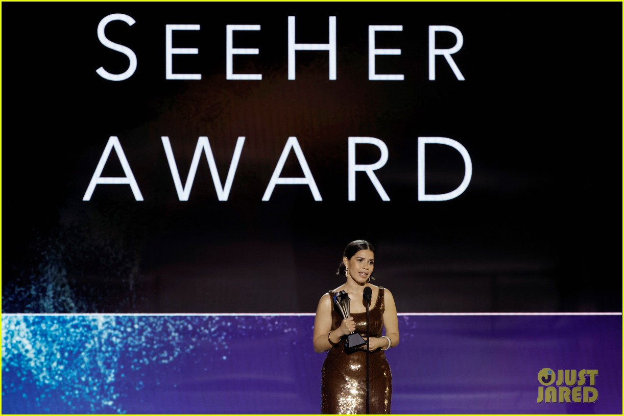 America Ferrera Delivers Powerful Speech After Winning #SeeHer Award at Critics Choice Awards 2024