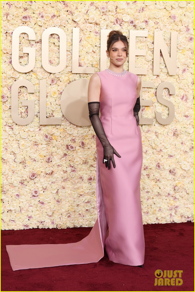 pink dress golden globes Arab designers shine bright at the Golden Globes
