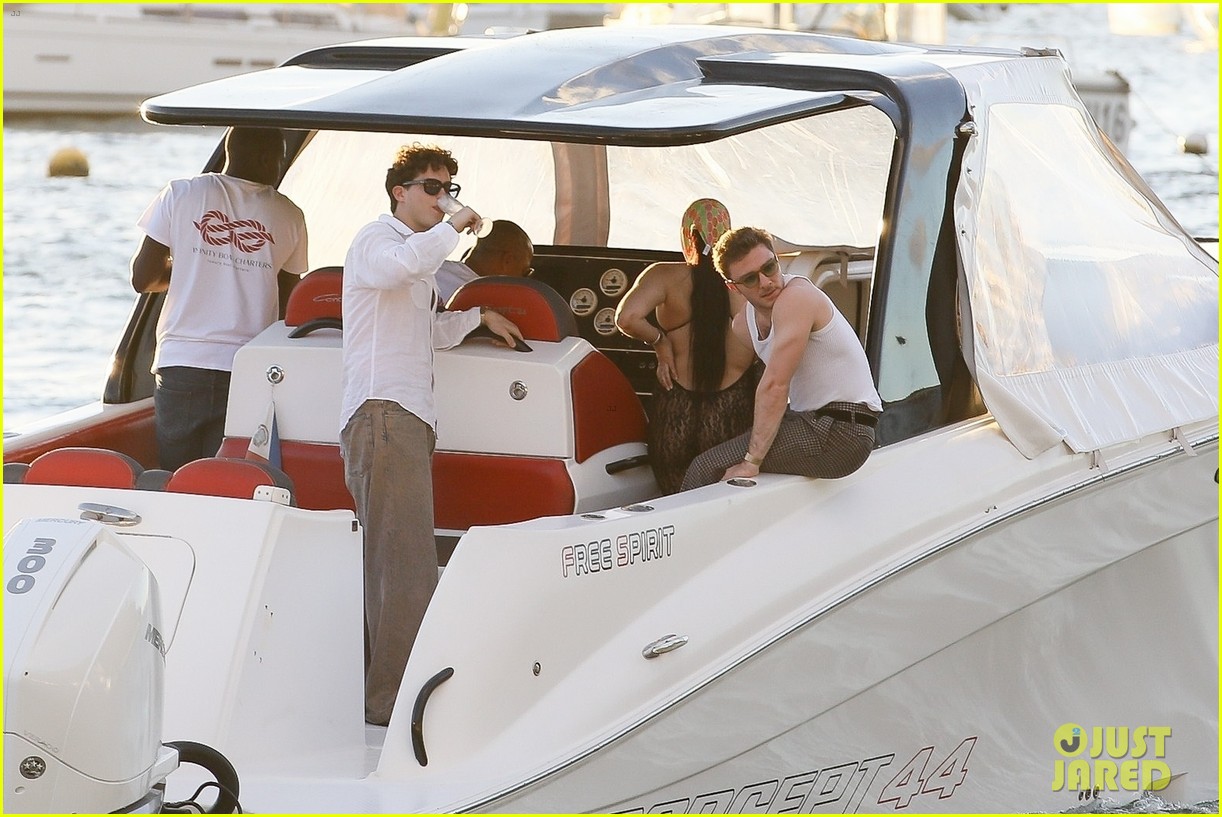 Madonna's Kids Lourdes Leon & Rocco Ritchie Spotted on NYE Vacation in St. Barts!