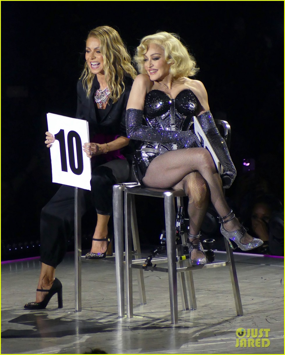 Kelly Ripa Reacts After Joining Madonna Onstage at 'Celebration Tour' Stop in NYC