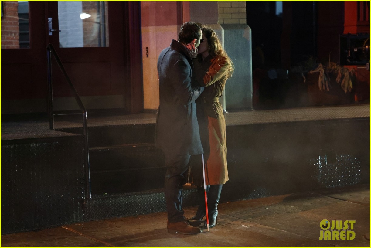 Charlie Cox & Margarita Levieva Share a Steamy Kiss on Set for 'Daredevil: Born Again'