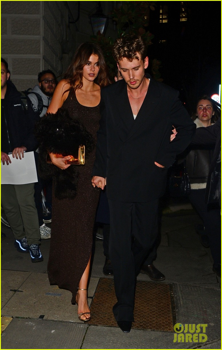 Kaia Gerber Joins Boyfriend Austin Butler at 'Dune 2' Premiere After-Party in London