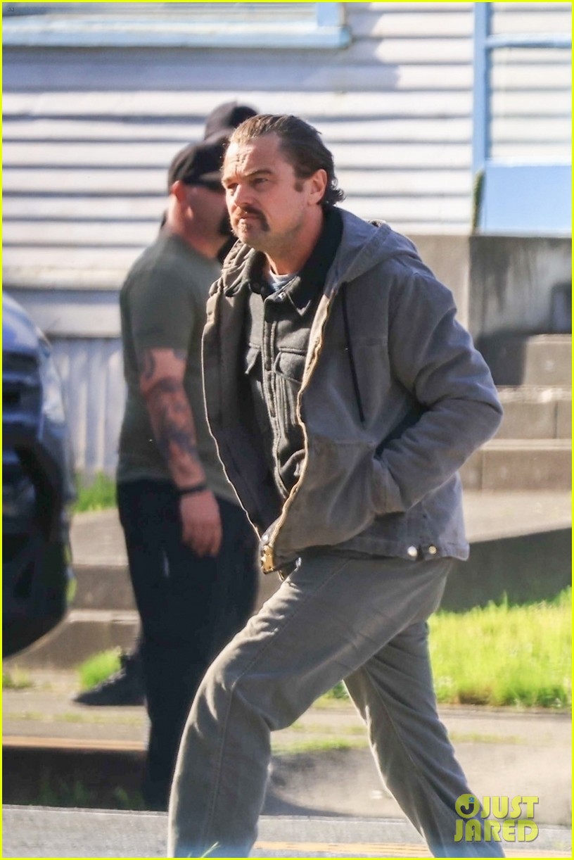 Leonardo DiCaprio Shows Off His Rugged Good Looks on Set of New Mystery Project