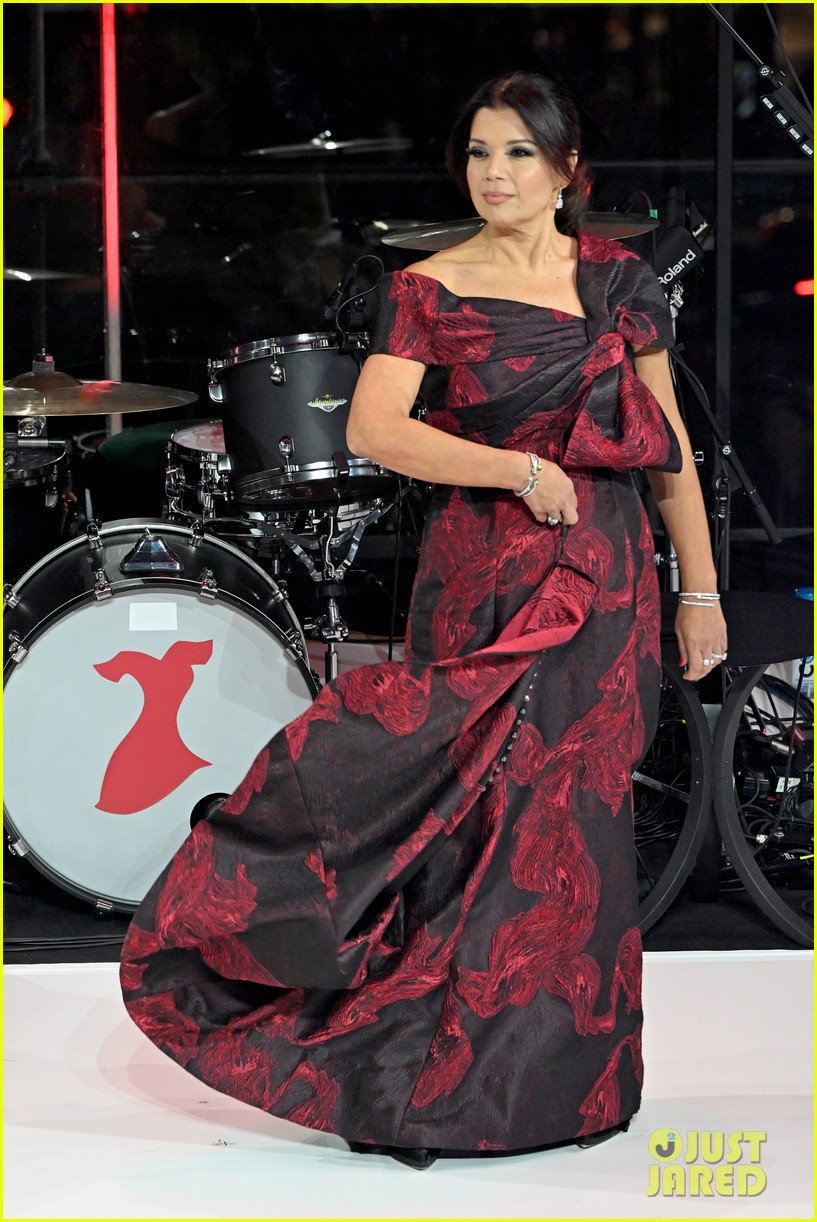 Demi Lovato Heats Up the Red Carpet & Stage During Red Dress Collection Concert