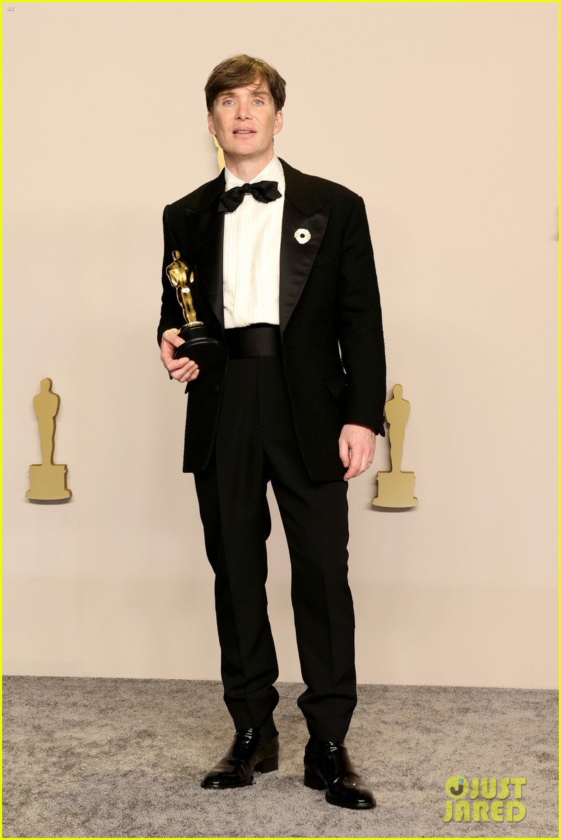 Cillian Murphy Pictured with Wife & Two Sons in Rare Photo at Oscars 2024