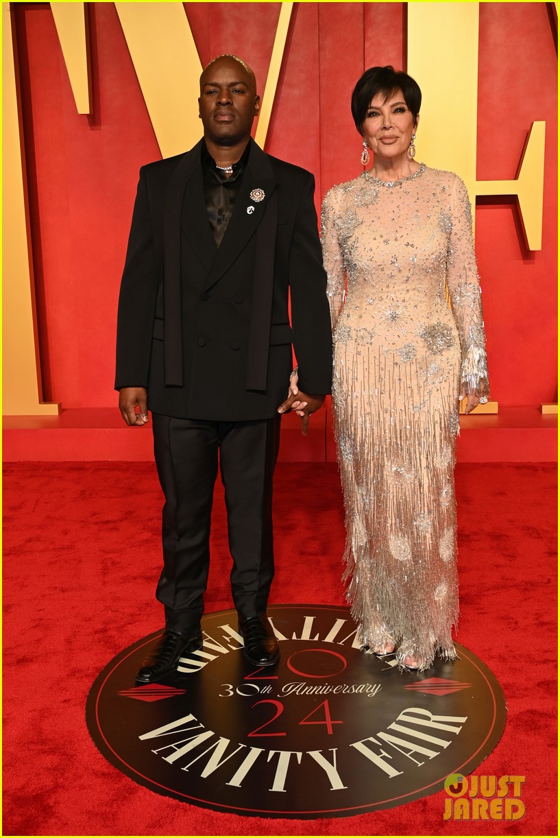 Kendall & Kylie Jenner Join Mom Kris Jenner at Vanity Fair Oscars Party 2024