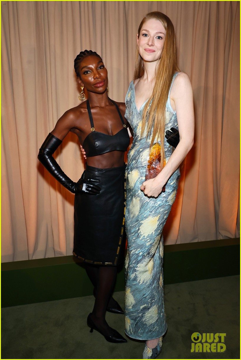 Hunter Schafer Wows in Hand-Painted Dress at GQ Creativity Awards 2024 in NYC