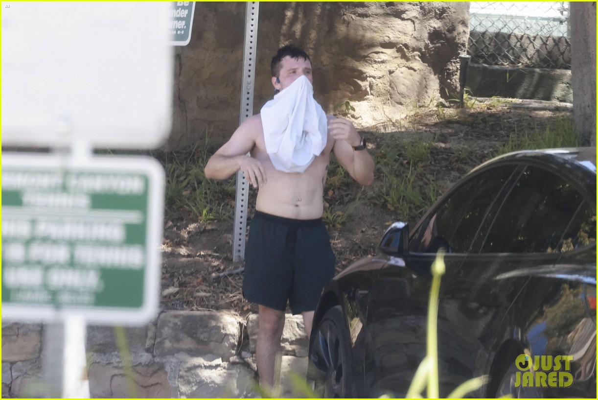 Josh Hutcherson Goes Shirtless for Run Around L.A.