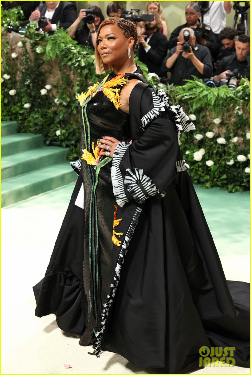 Queen Latifah's Partner Eboni Nichols Makes Rare Red Carpet Appearance at Met Gala 2024