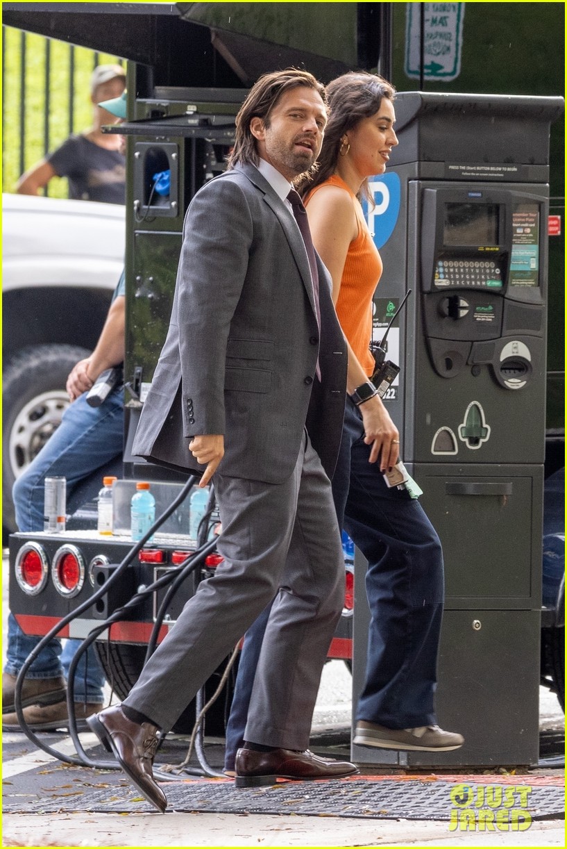 Sebastian Stan Suits Up in First 'Thunderbolts' Set Photos, Films With a New MCU Costar