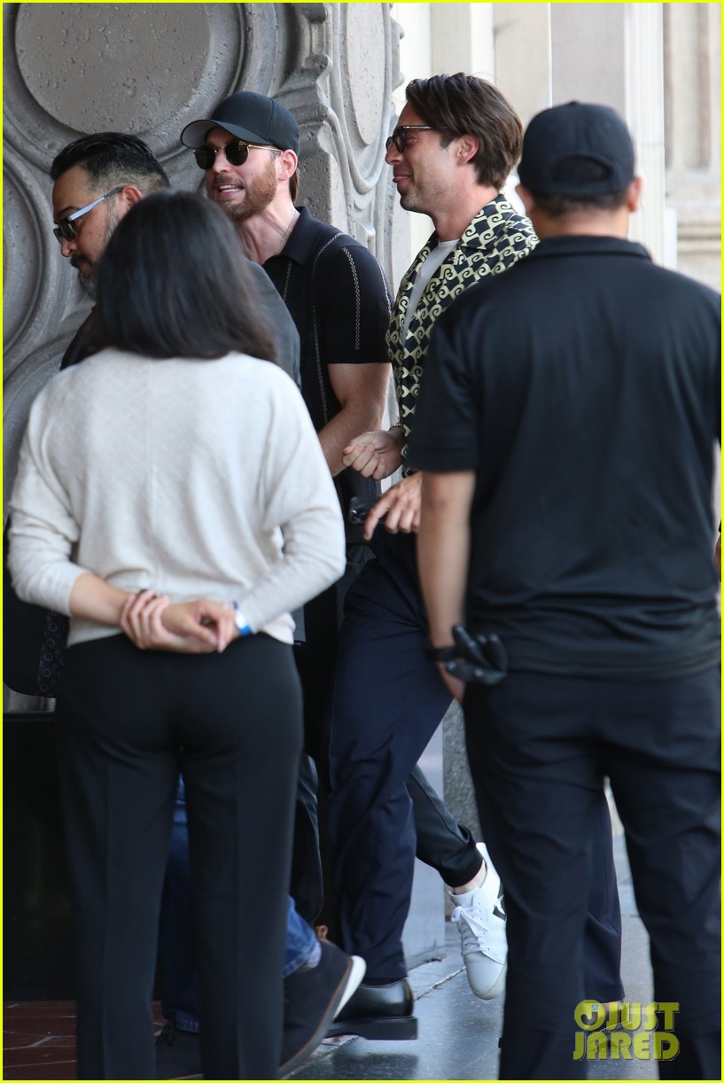 Chris Evans & Sebastian Stan Spotted Hanging Out After Honoring Marvel's Kevin Feige Together!