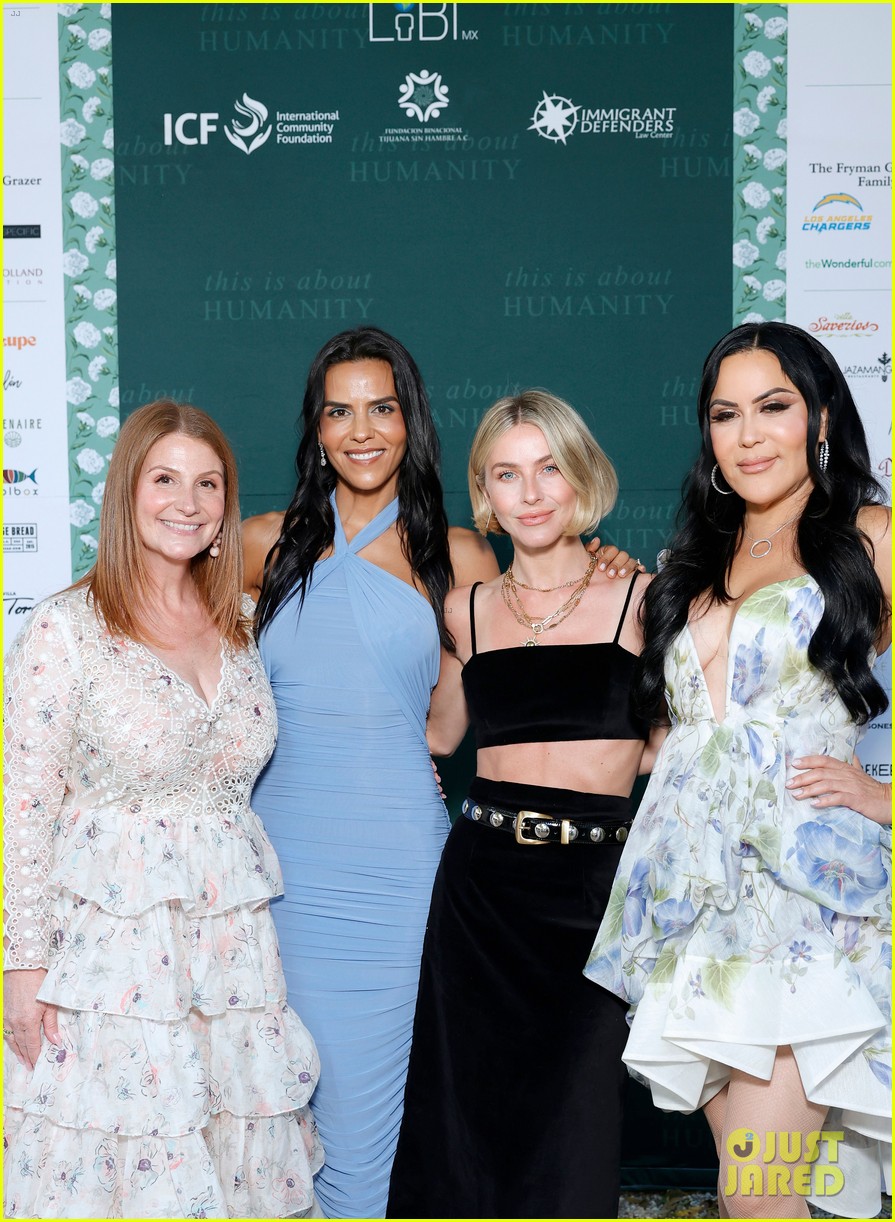 Eva Longoria Joins Lauren Sanchez, Julianne Hough, & More Stars at TIAH Soiree 2024