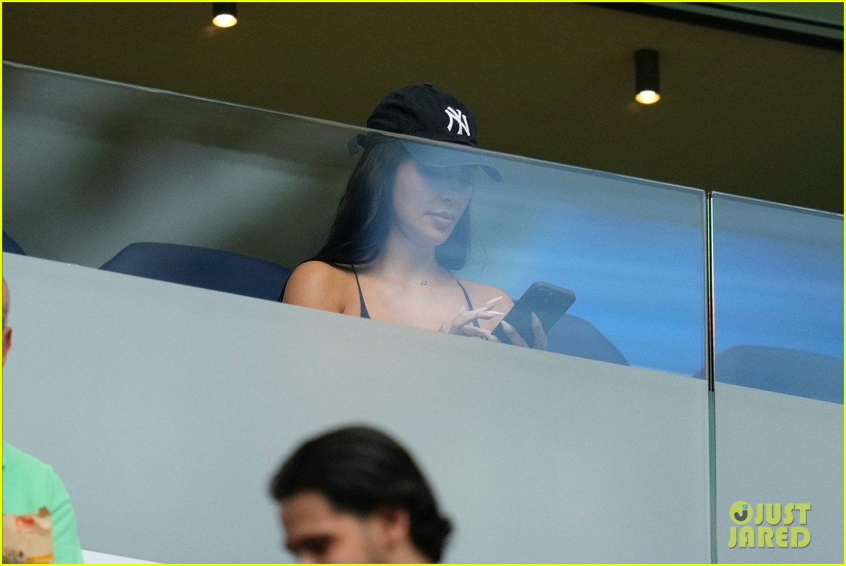 Kim Kardashian Cheers On Son Saint as He Walks the Field at Real Madrid Game with Soccer Star Vinicius Jr.