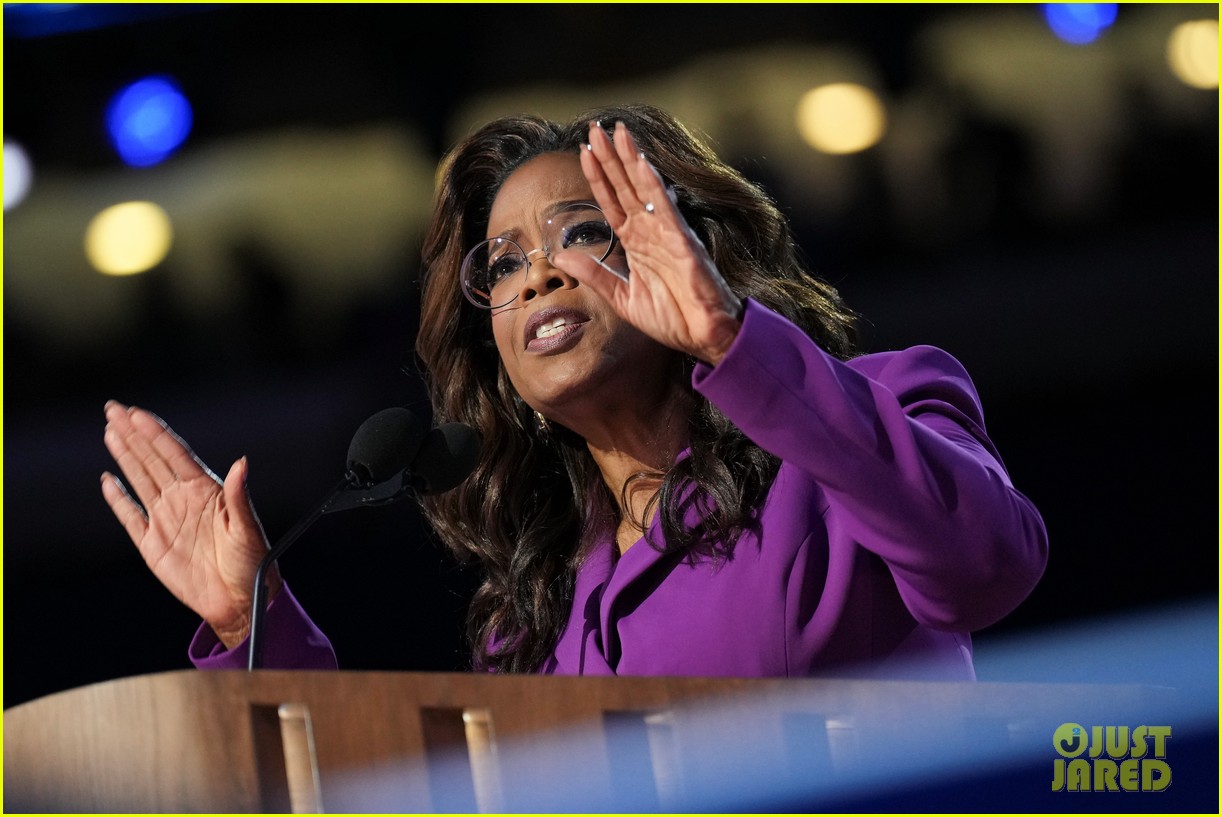 Oprah Winfrey Urges Fellow Independent Voters to Choose Kamala Harris During Passionate DNC Speech (Video)