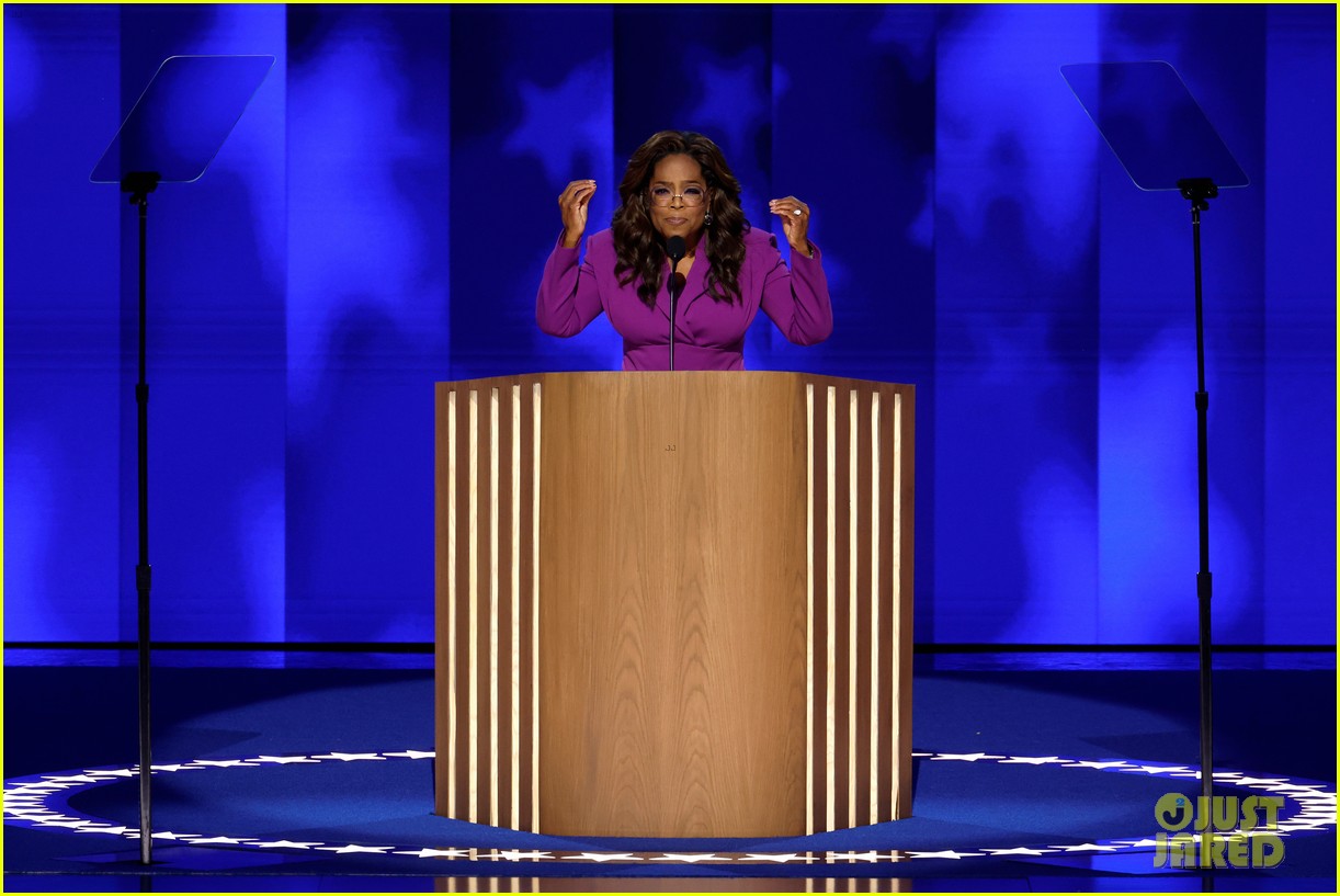 Oprah Winfrey Urges Fellow Independent Voters to Choose Kamala Harris During Passionate DNC Speech (Video)