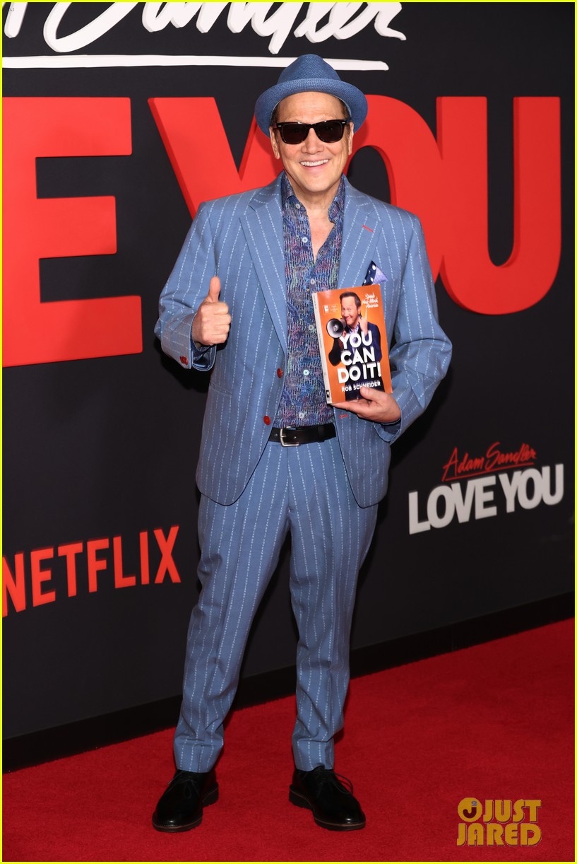 Adam Sandler Gets Support From Wife Jackie at 'Love You' Netflix Comedy Stand-Up Special Premiere