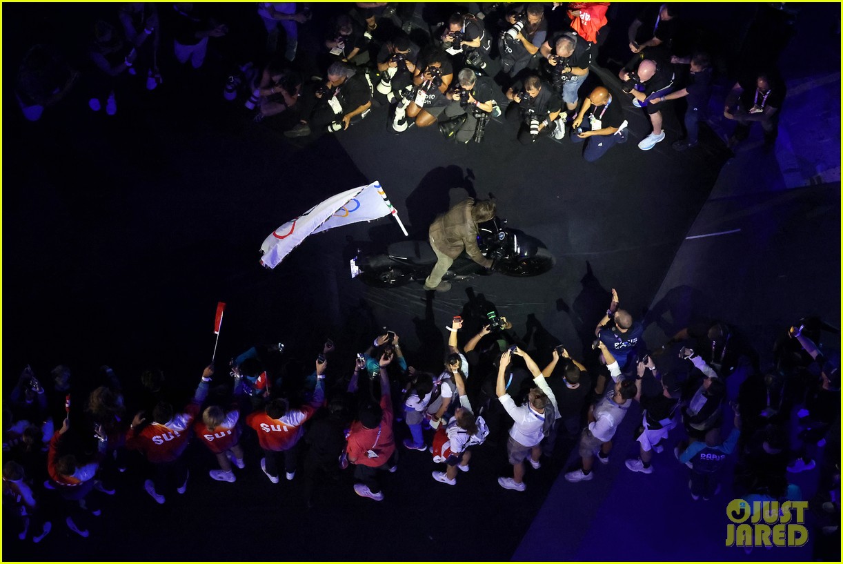 Tom Cruise Performs 'Mission: Impossible'-Style Stunt at Paris Olympics 2024 Closing Ceremony - See All the Photos!