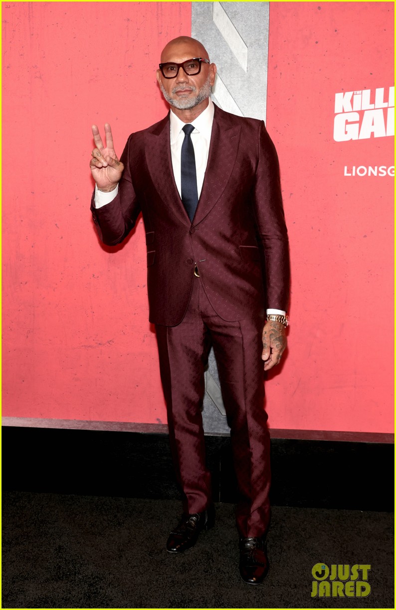 Dave Bautista Joins 'The Killer's Game' Cast at L.A. Premiere, New Trailer Just Released - Watch Now!