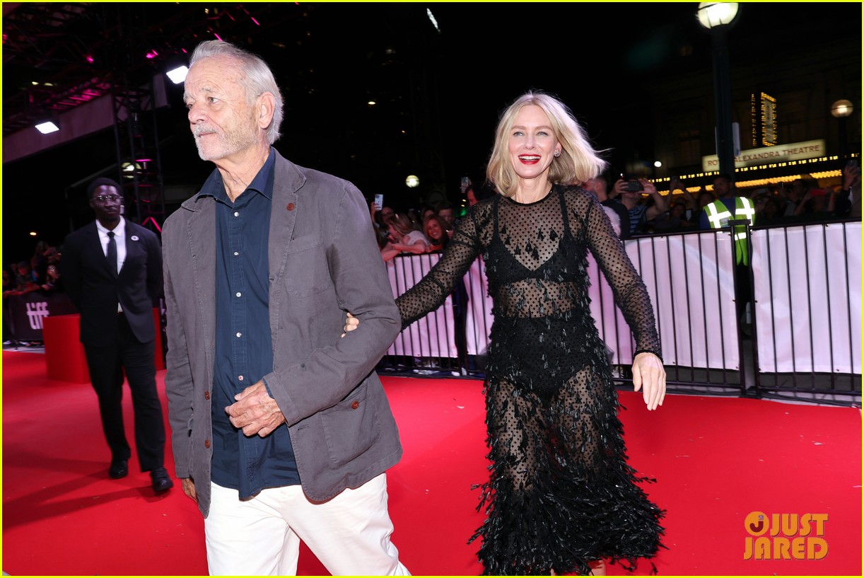 Naomi Watts Gets Escorted into TIFF 2024 Premiere of 'The Friend' by Co-Star Bill Murray