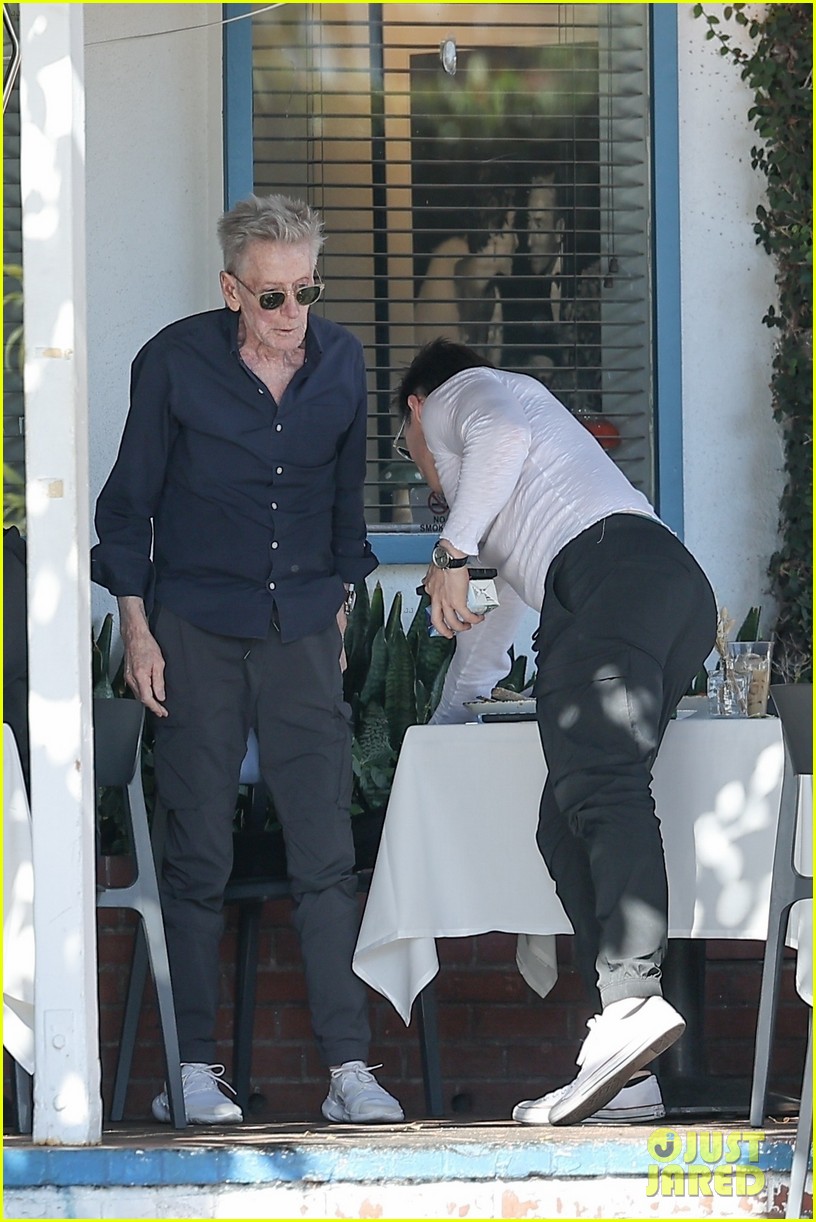 Fashion Designer Calvin Klein Spotted with Boyfriend Kevin Baker During L.A. Lunch Date