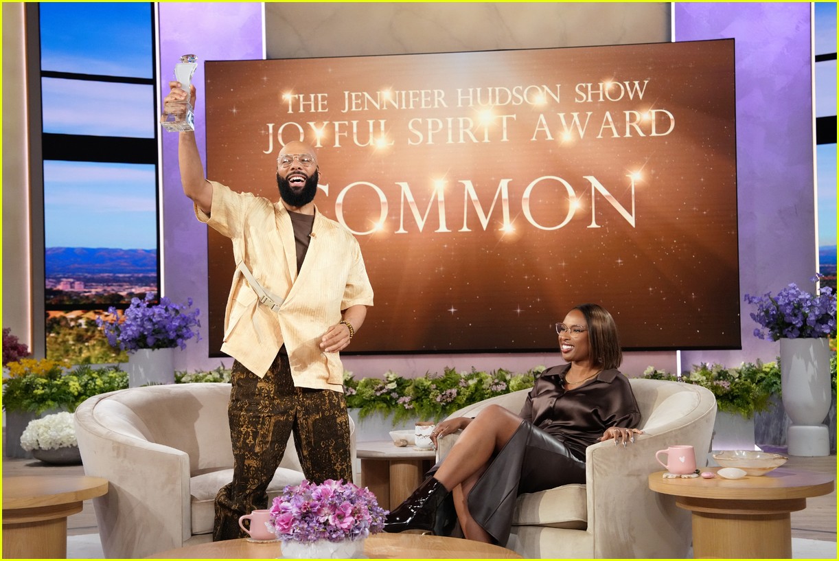 Jennifer Hudson's Boyfriend Common Makes Appearance on Her Talk Show, Responds to Marriage Question