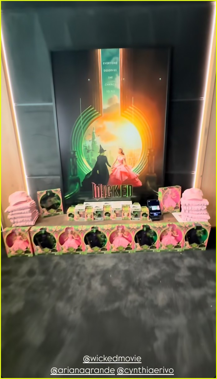Kardashian-Jenner Family Gets At-Home Advanced Screening of 'Wicked' Movie with Ariana Grande & Cynthia Erivo in Attendance