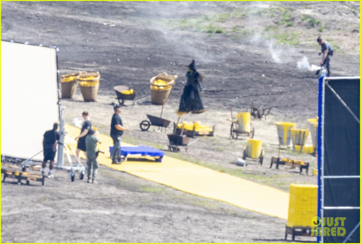 'Wicked: Part 2' Set Photos: Everything We've Seen So Far, Including Cynthia Erivo Flying Over Yellow Brick Road