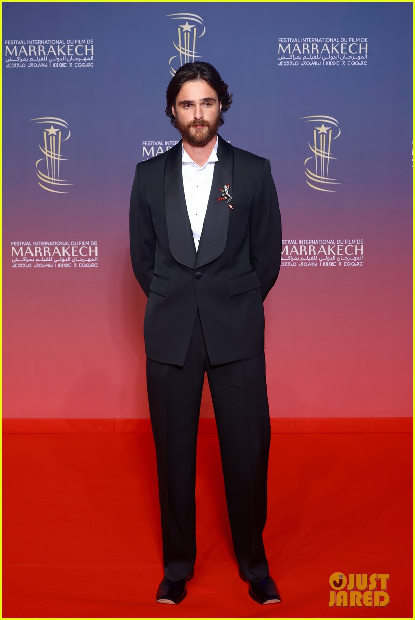 Jacob Elordi Debuts Full Beard at Marrakech International Film Festival 2024!