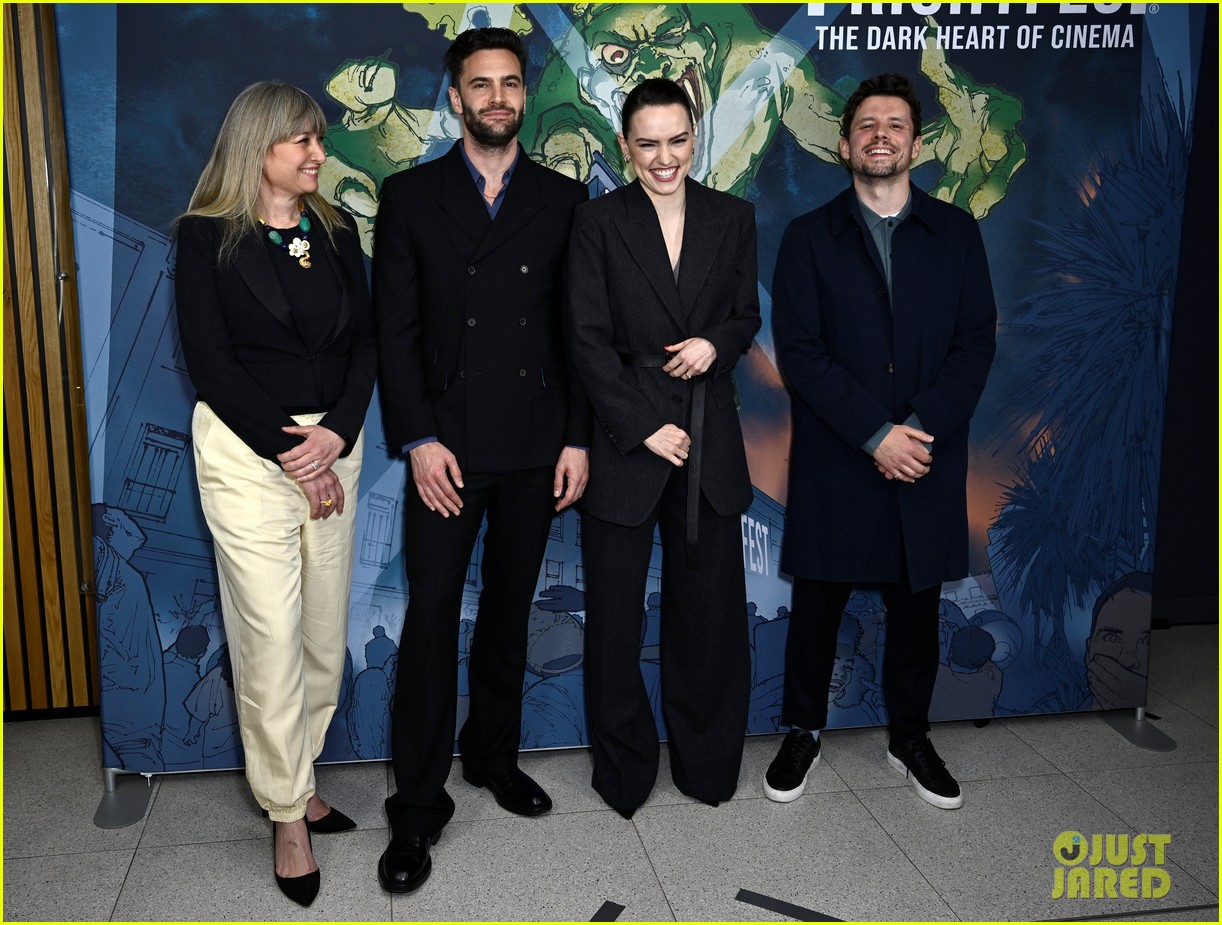Daisy Ridley & Husband Tom Bateman Premiere New Movie 'Magpie' in London