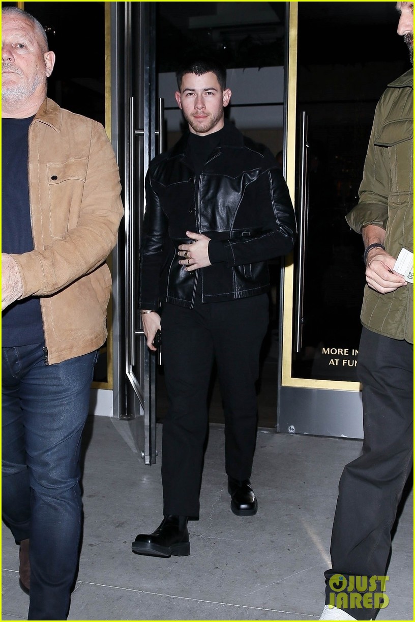 Nick Jonas Enjoys a Night On the Town After Wrapping Up Jonas Brothers World Tour