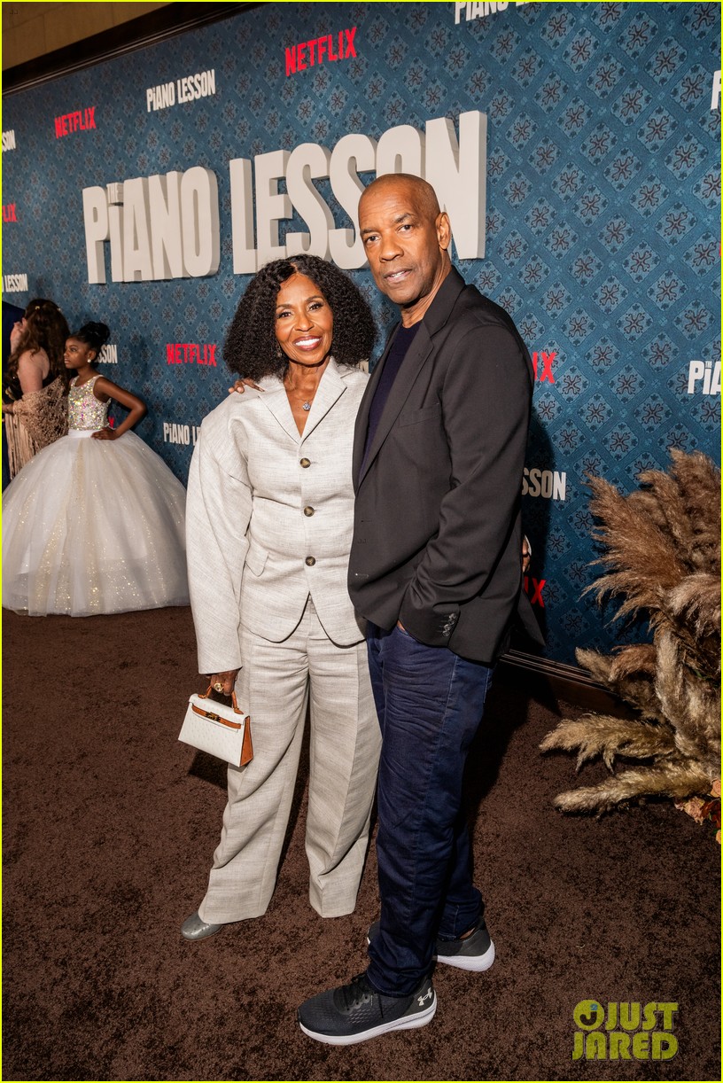John David & Malcolm Washington Get Support from Famous Family at 'The Piano Lesson' Premiere in L.A.