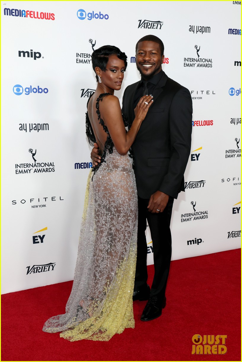 'Matlock' Actress Skye P. Marshall Has Date Night with Husband Edwin Hodge at International Emmy Awards Event