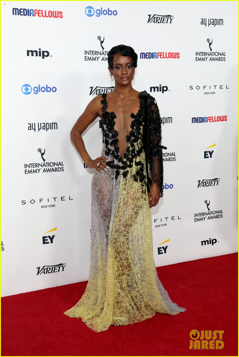 'Matlock' Actress Skye P. Marshall Has Date Night with Husband Edwin Hodge at International Emmy Awards Event