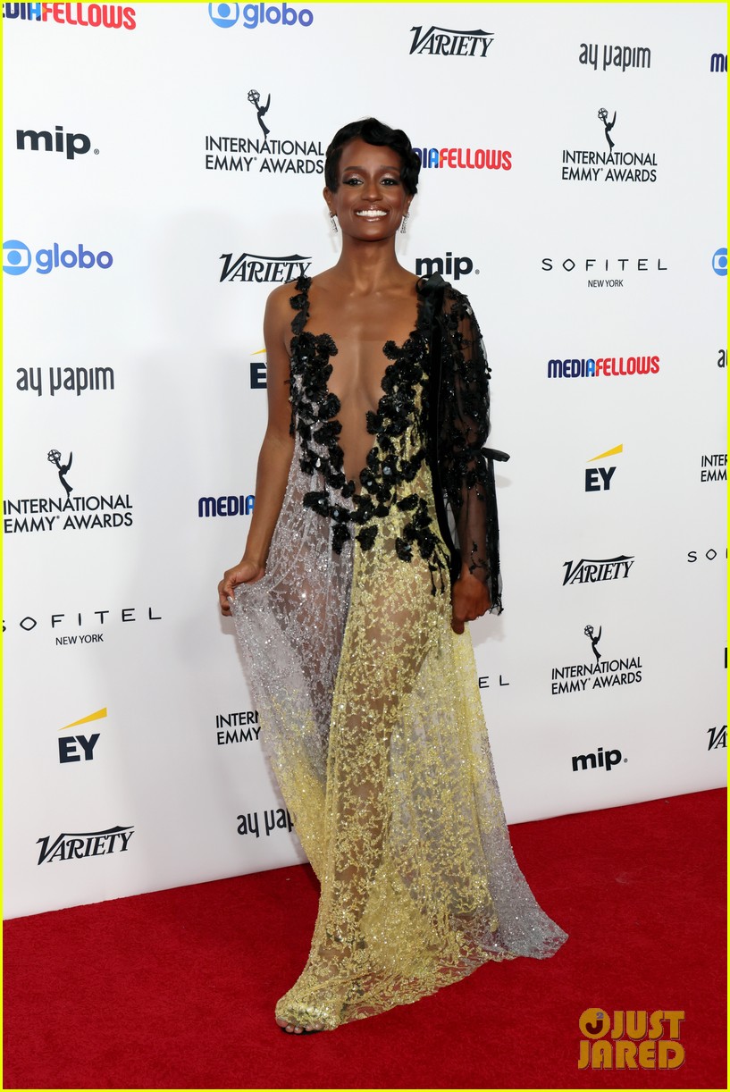 'Matlock' Actress Skye P. Marshall Has Date Night with Husband Edwin Hodge at International Emmy Awards Event