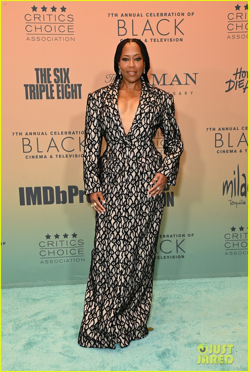 Cynthia Erivo & Regina King Share Emotional Moment While Being Honored Together at Critics Choice Celebration of Black Cinema