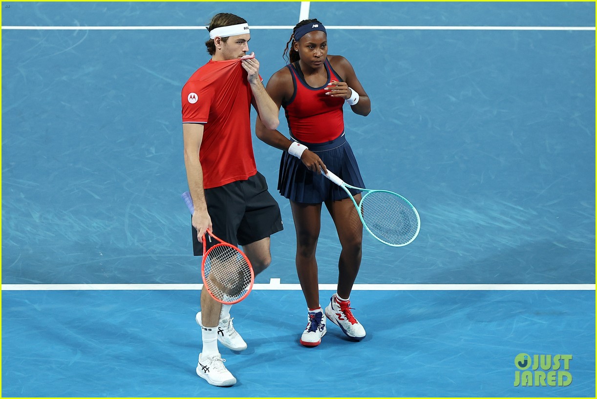 Taylor Fritz Thanks Coco Gauff for 'Carrying the Team' After First Round Win at United Cup 2025