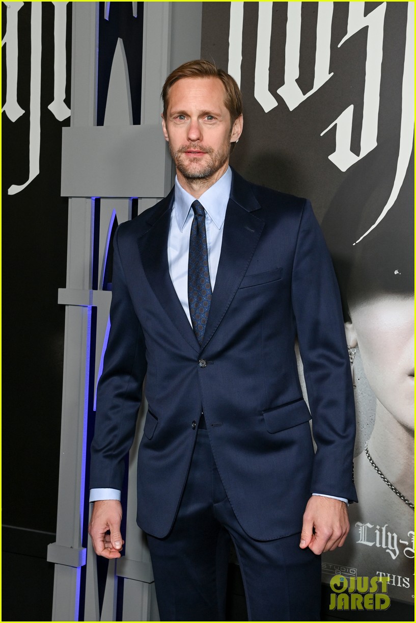 Bill Skarsgard & Lily-Rose Depp Join Star-Studded 'Nosferatu' Cast at L.A. Red Carpet Premiere