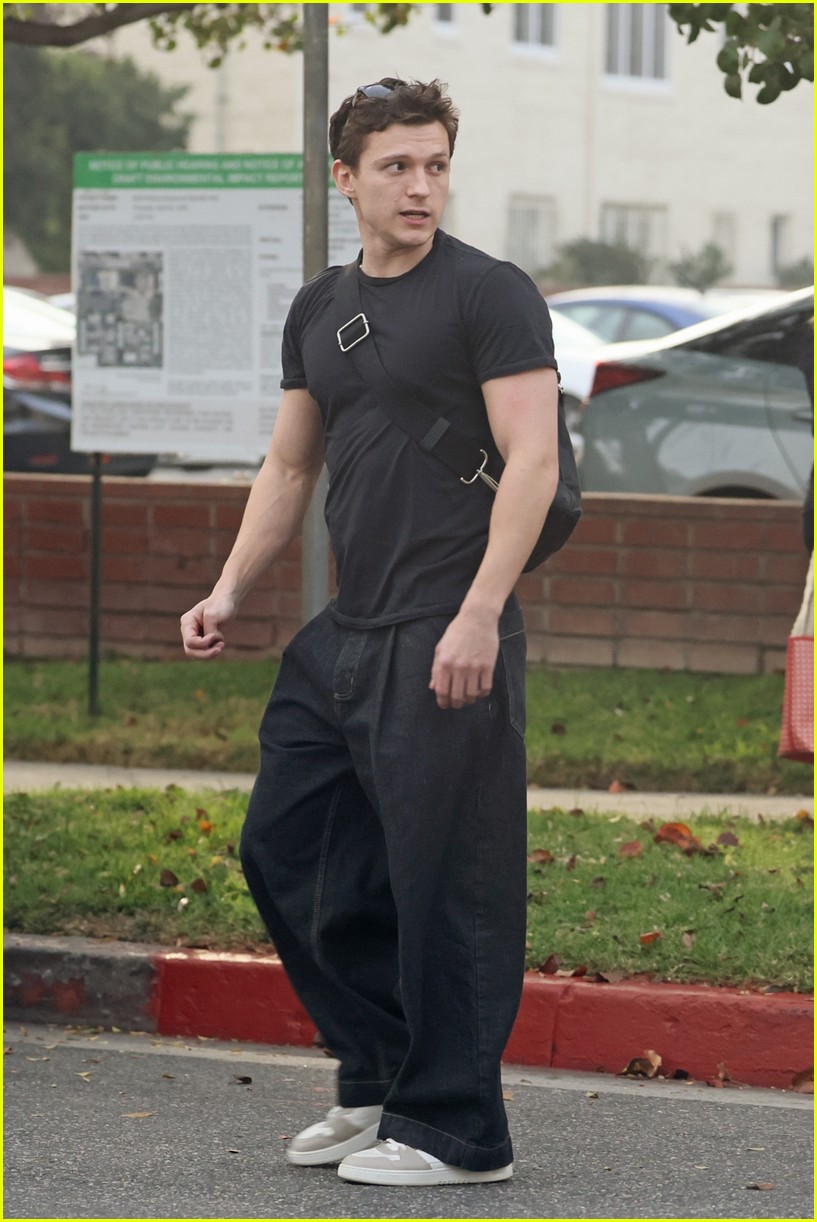 Tom Holland Spotted Shopping with Zendaya's Longtime Manager Ahead of Christmas