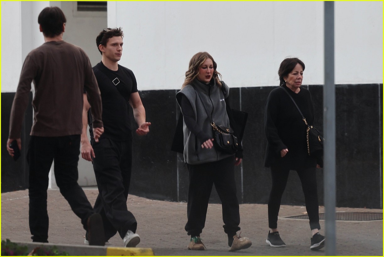 Tom Holland Spotted Shopping with Zendaya's Longtime Manager Ahead of Christmas