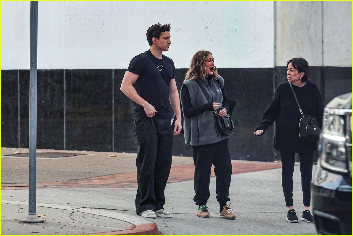 Tom Holland Spotted Shopping with Zendaya's Longtime Manager Ahead of Christmas