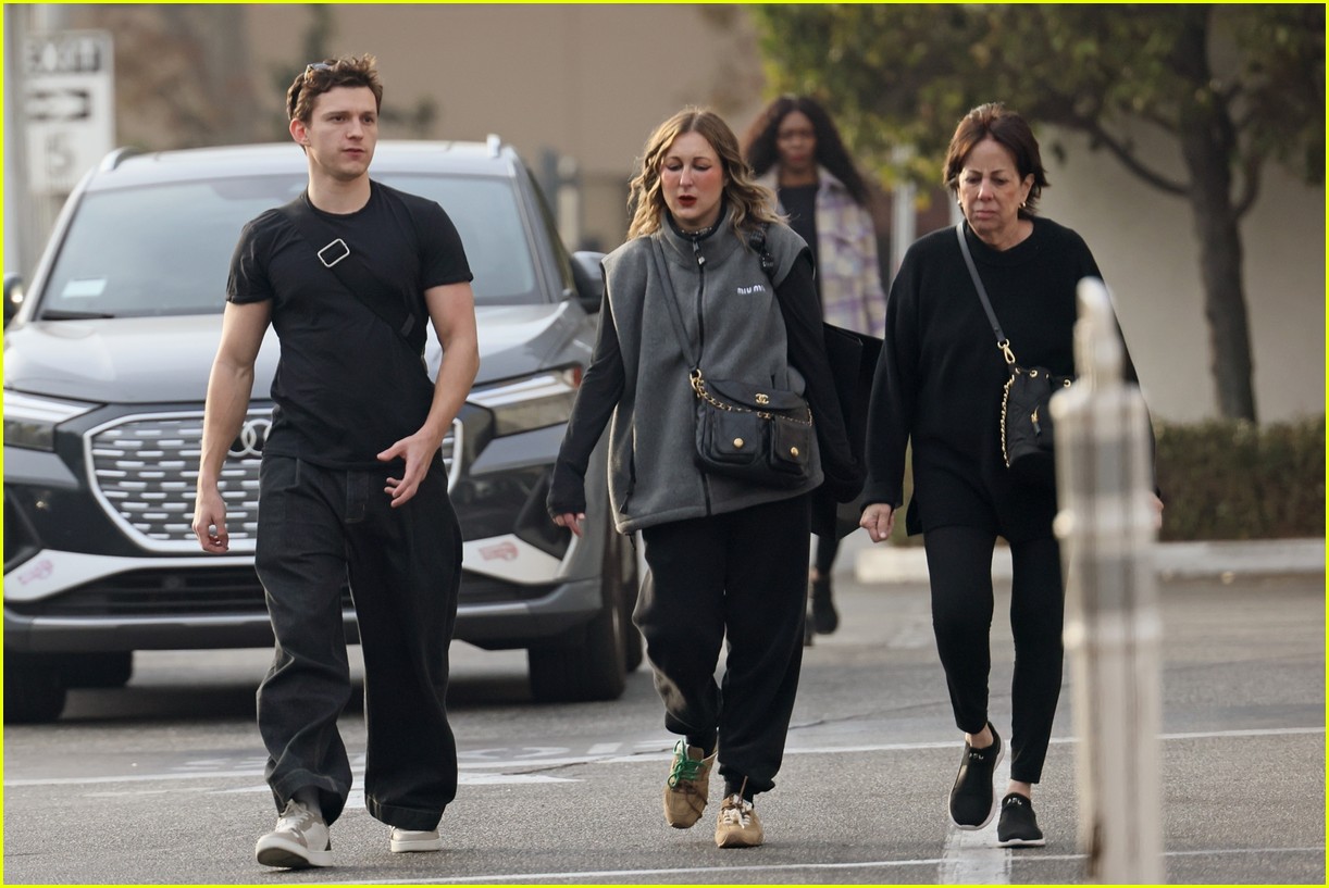 Tom Holland Spotted Shopping with Zendaya's Longtime Manager Ahead of Christmas