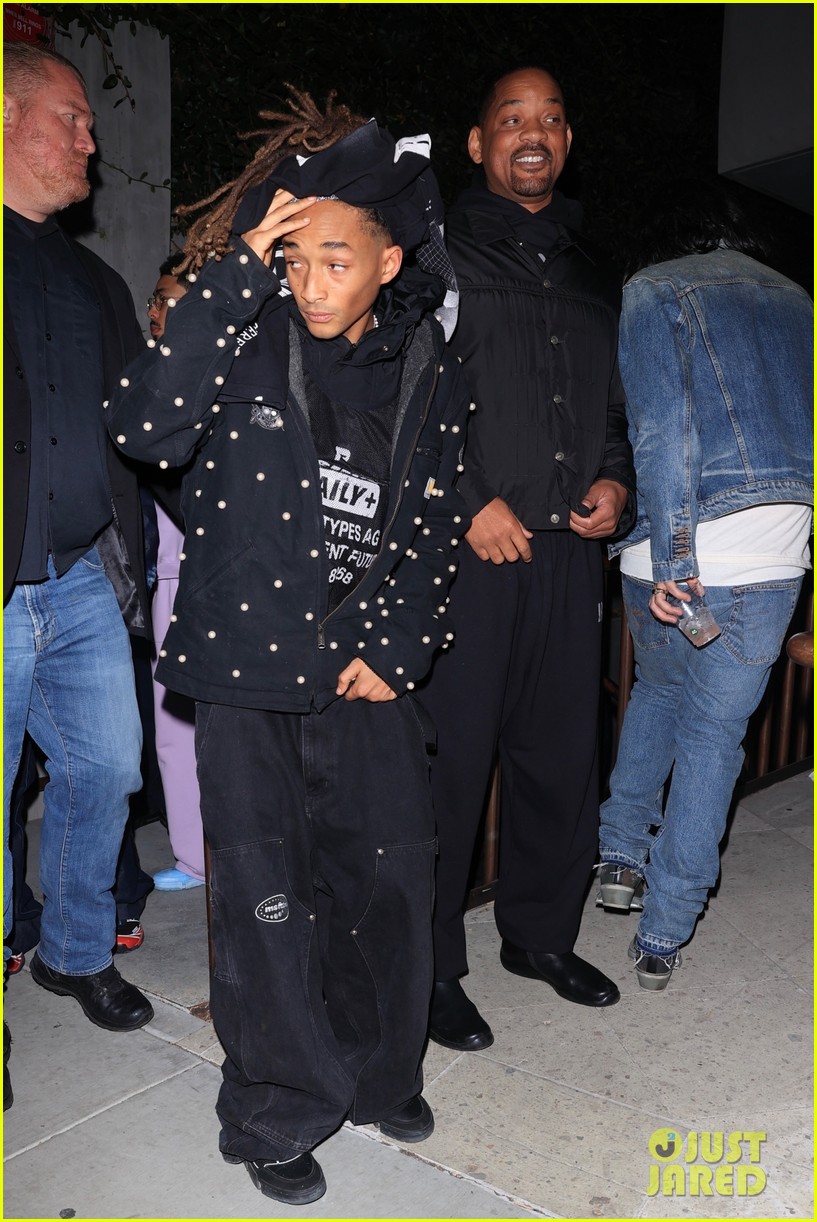 Will Smith Enjoys a Rare Father-Son Night Out With Jaden in West Hollywood