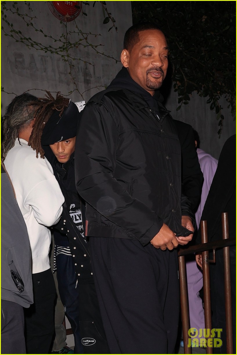 Will Smith Enjoys a Rare Father-Son Night Out With Jaden in West Hollywood